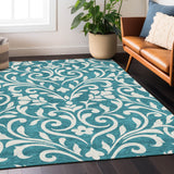 addison chantille acn875 teal rug