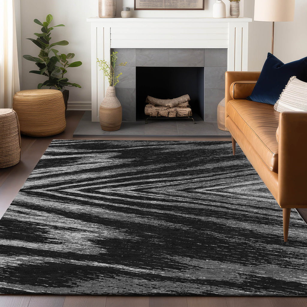 addison chantille acn876 black rug