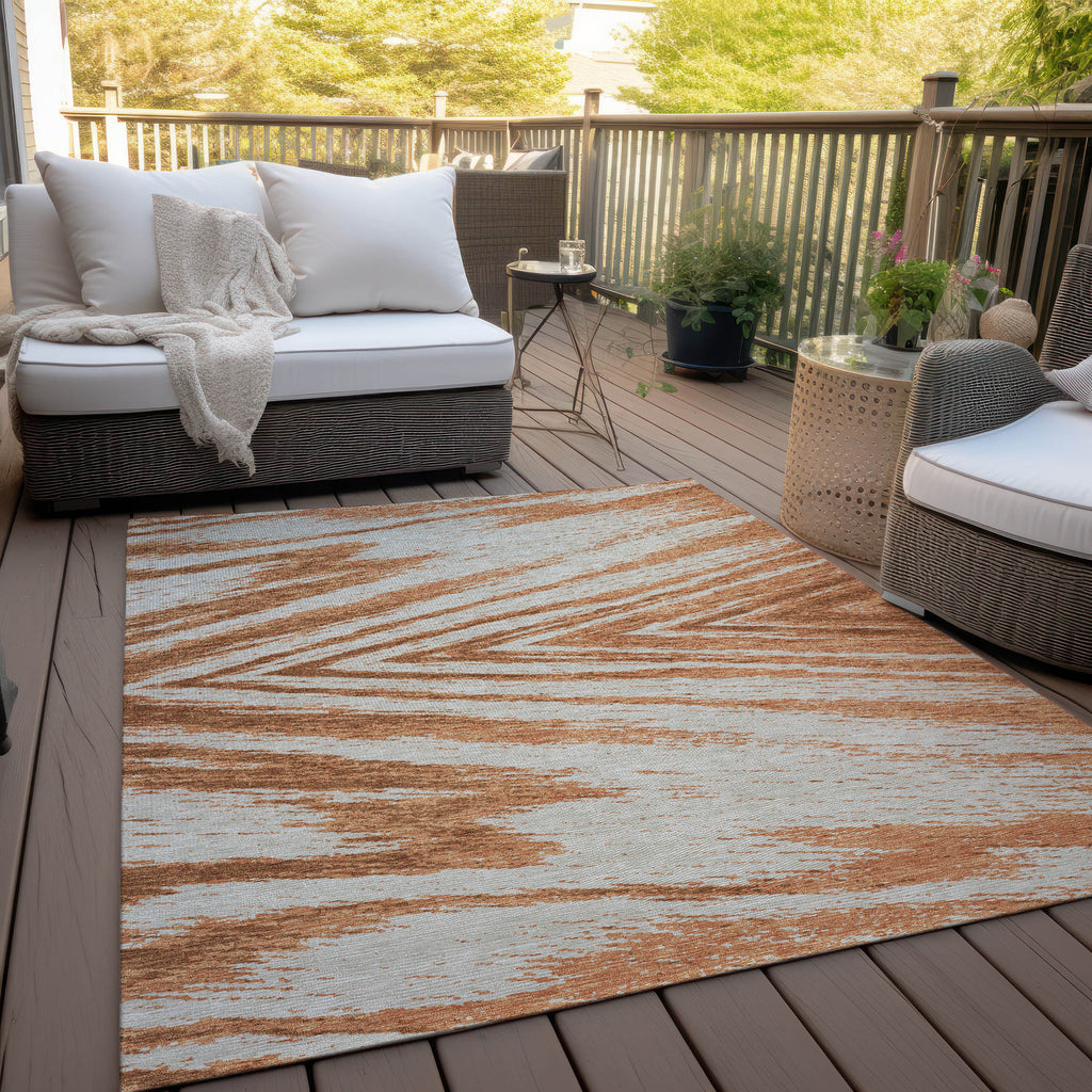 addison chantille acn876 paprika rug