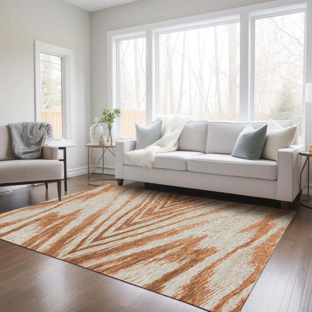 addison chantille acn876 paprika rug