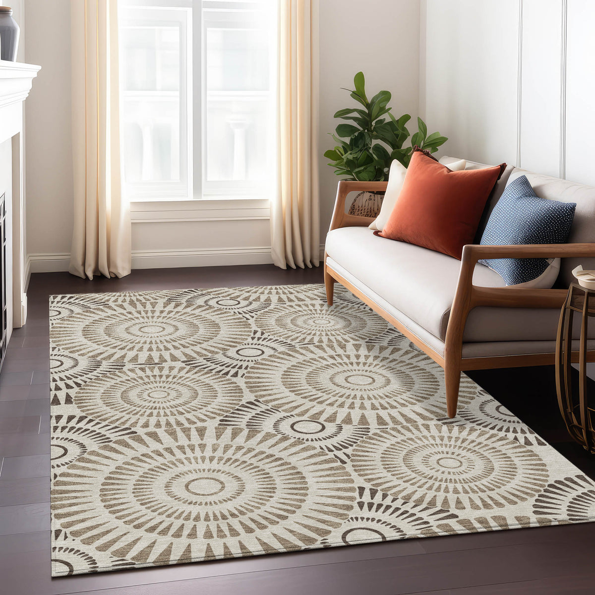 addison chantille acn877 brown rug