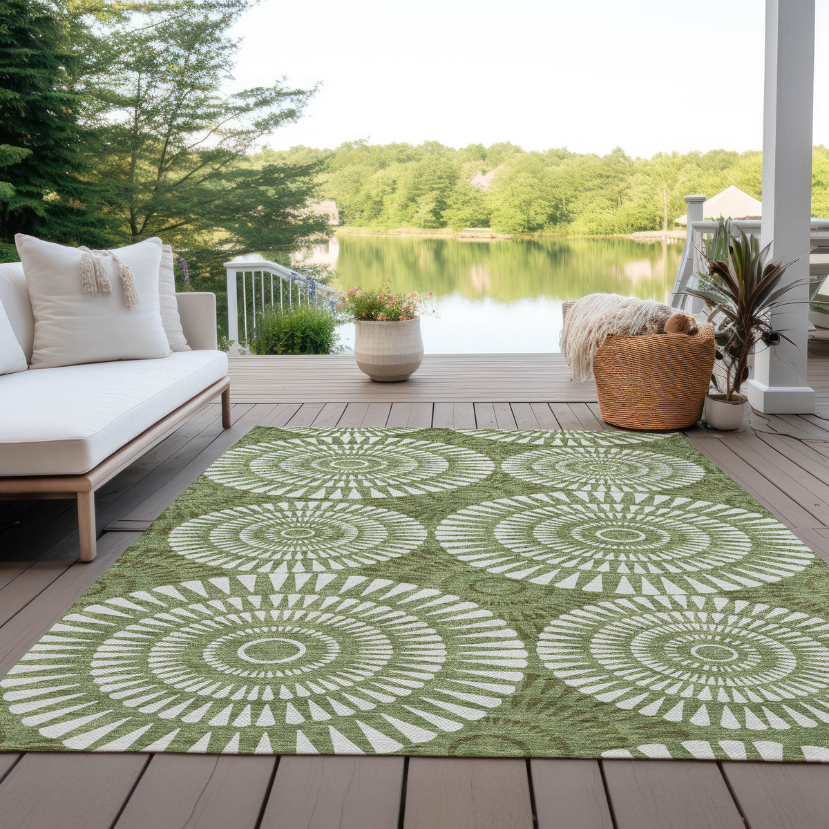 addison chantille acn877 green rug