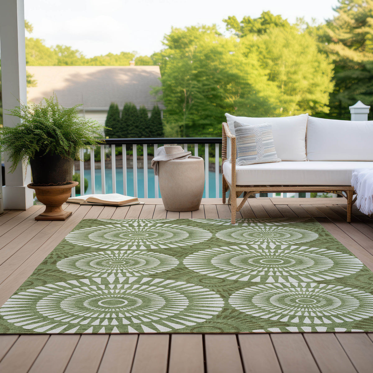 addison chantille acn877 green rug