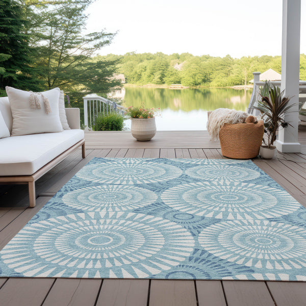 addison chantille acn877 teal rug