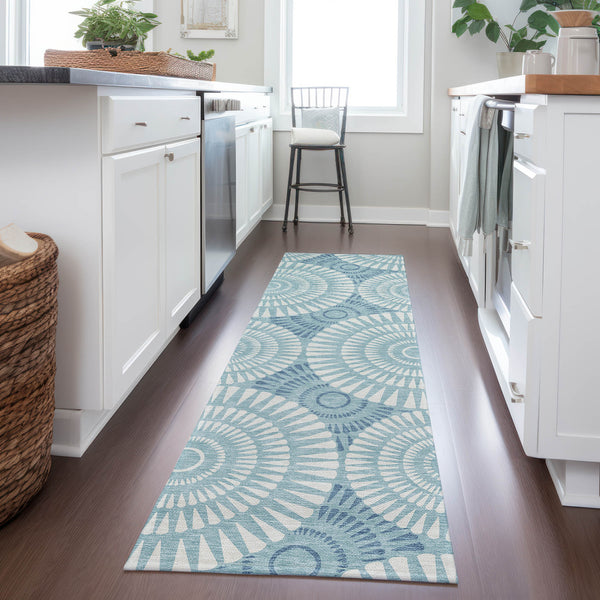addison chantille acn877 teal rug