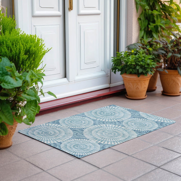 addison chantille acn877 teal rug