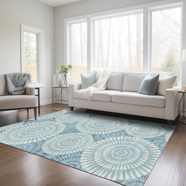 addison chantille acn877 teal rug