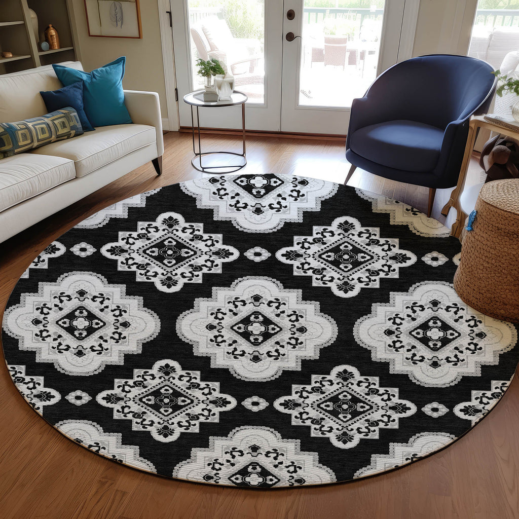 addison chantille acn878 black rug