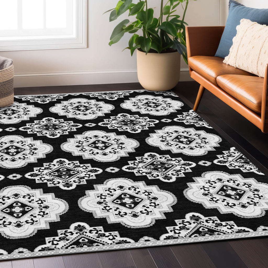 addison chantille acn878 black rug