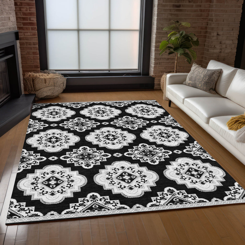 addison chantille acn878 black rug