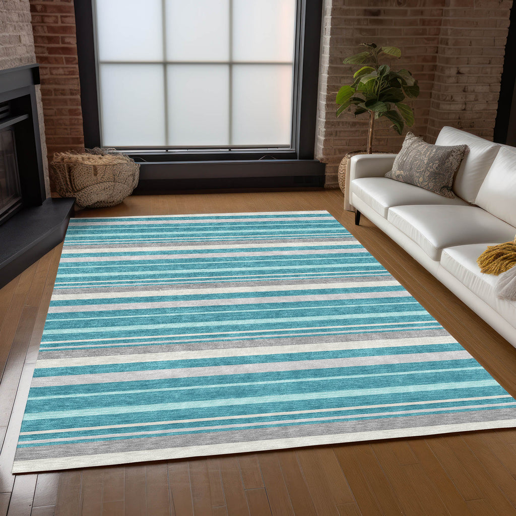 addison chantille acn879 teal rug