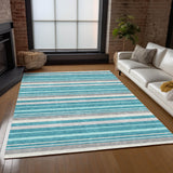 addison chantille acn879 teal rug