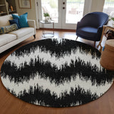 addison chantille acn880 black rug