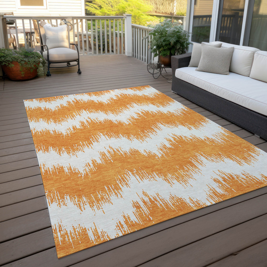 addison chantille acn880 orange rug