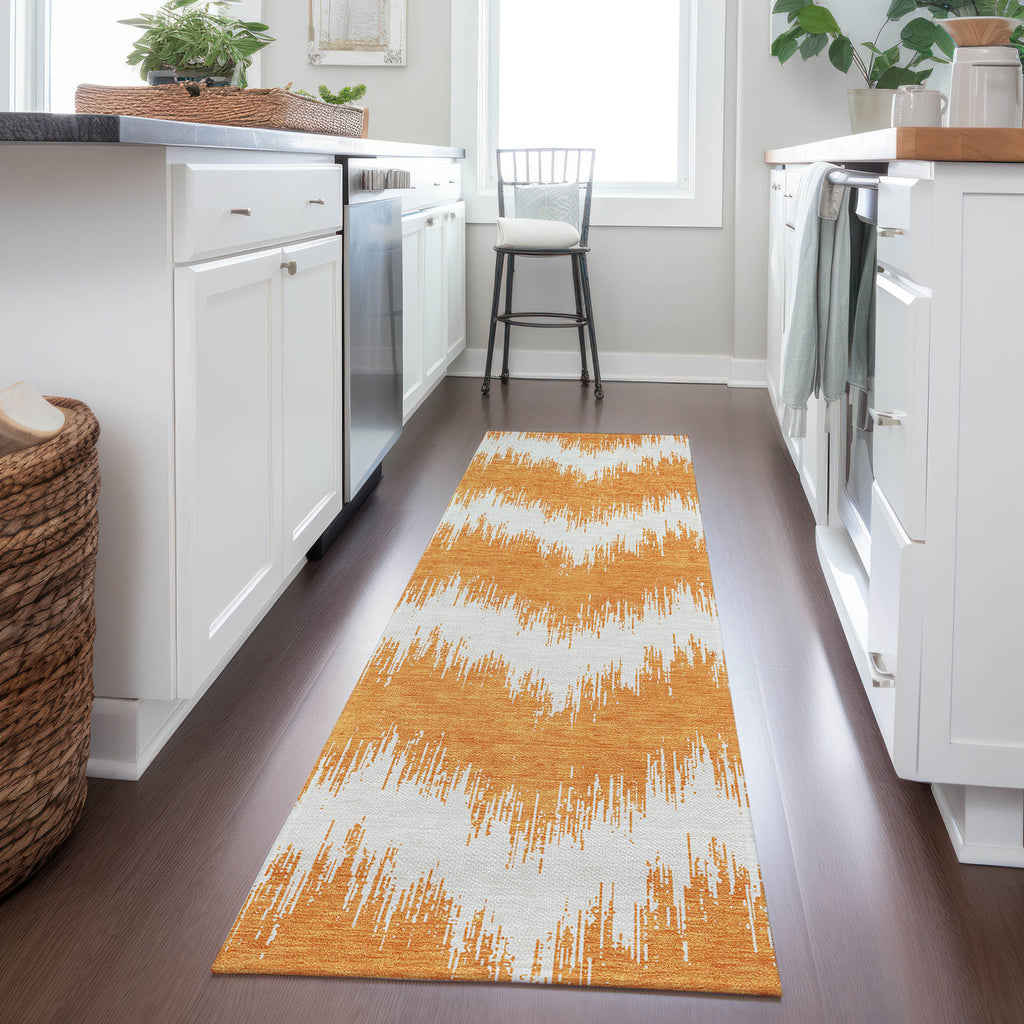 addison chantille acn880 orange rug