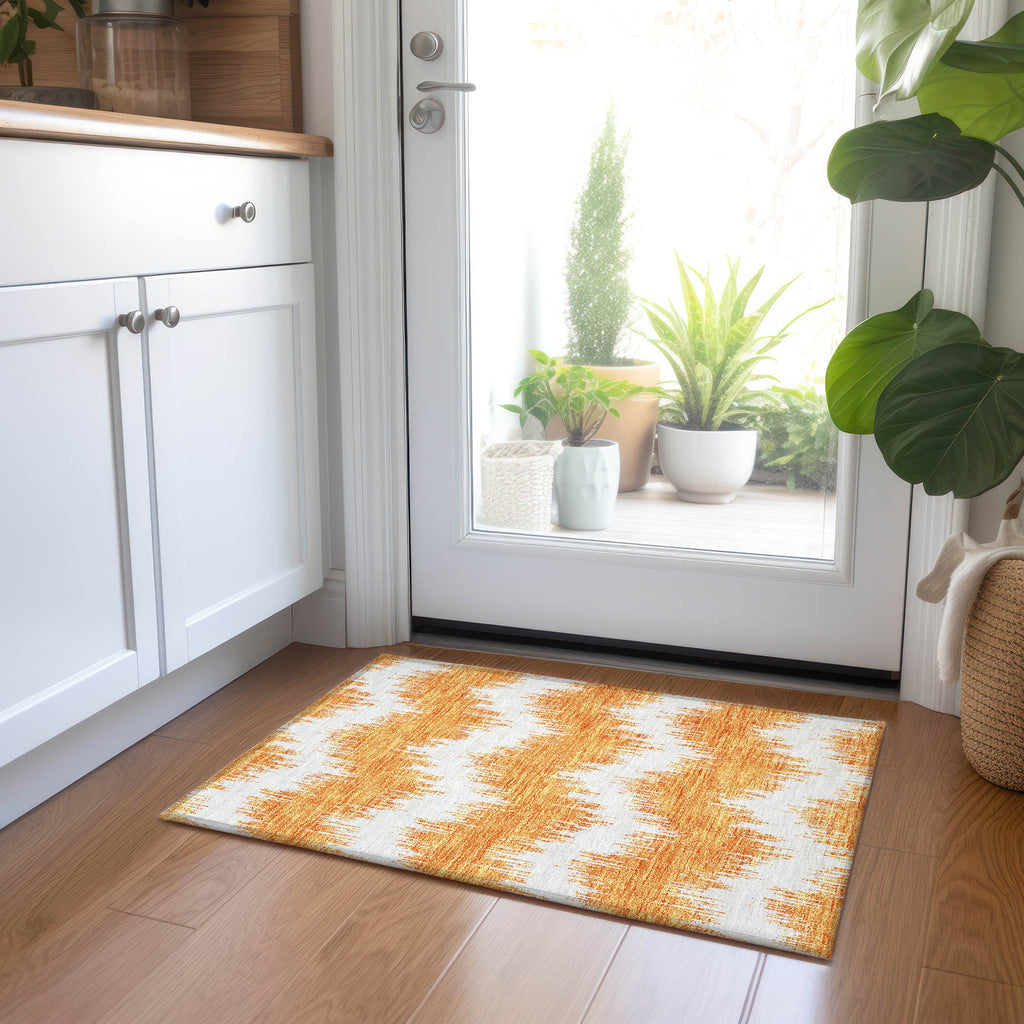 addison chantille acn880 orange rug