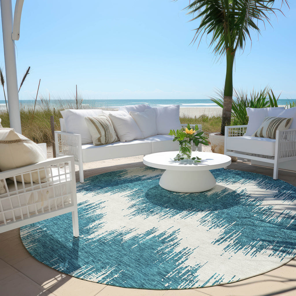 addison chantille acn880 teal rug
