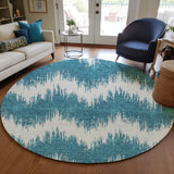 addison chantille acn880 teal rug