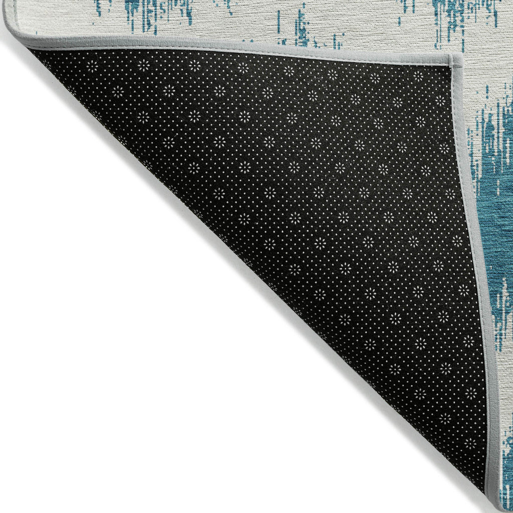 addison chantille acn880 teal rug