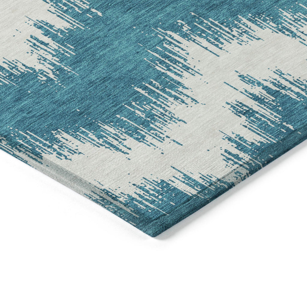 addison chantille acn880 teal rug