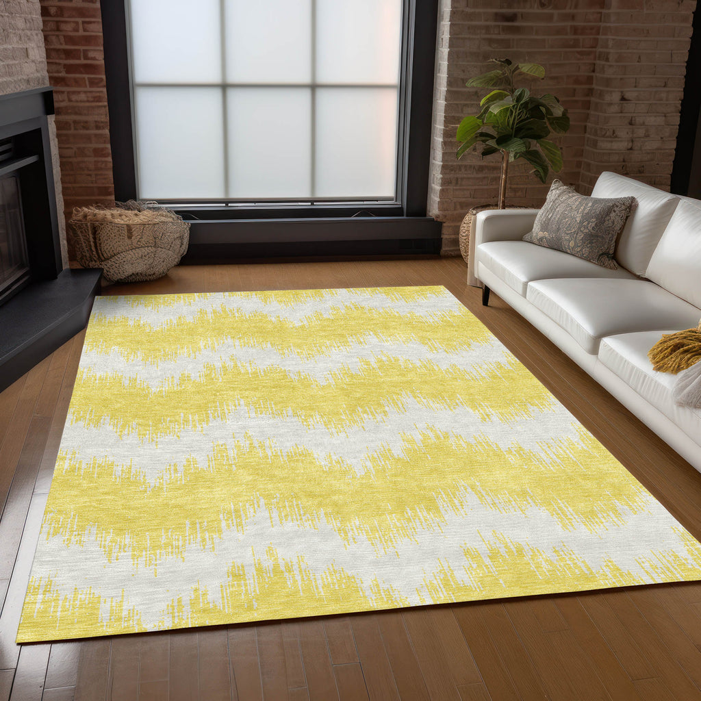 addison chantille acn880 yellow rug