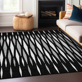 addison chantille acn881 black rug