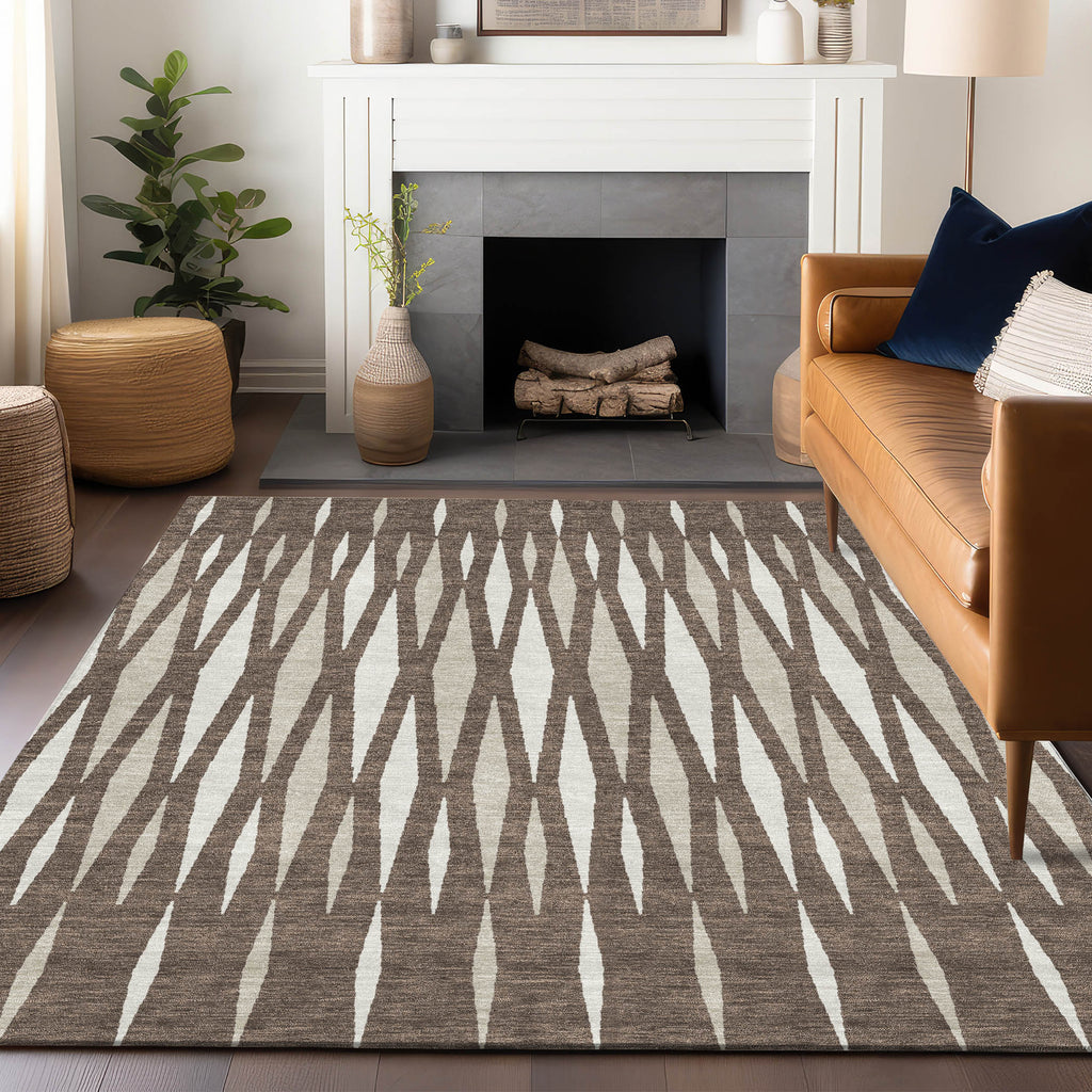 addison chantille acn881 brown rug