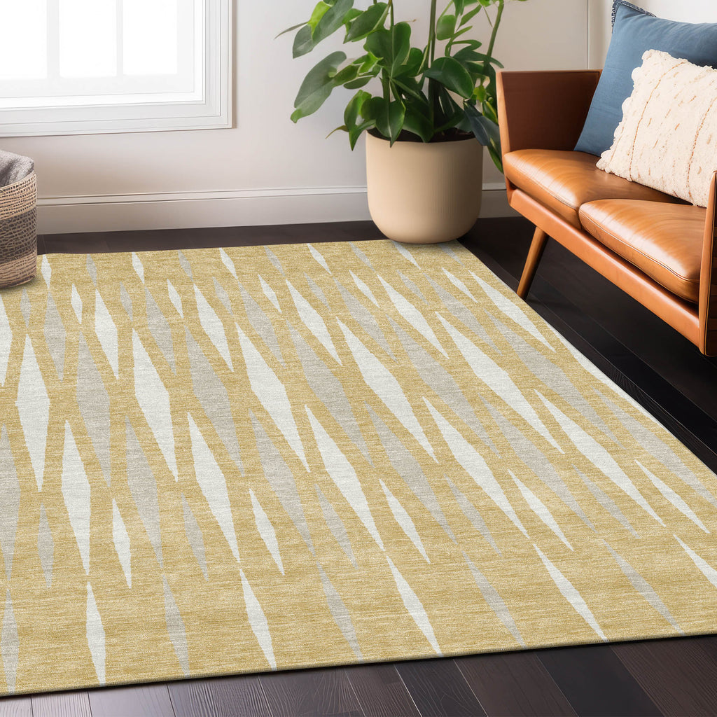 addison chantille acn881 gold rug