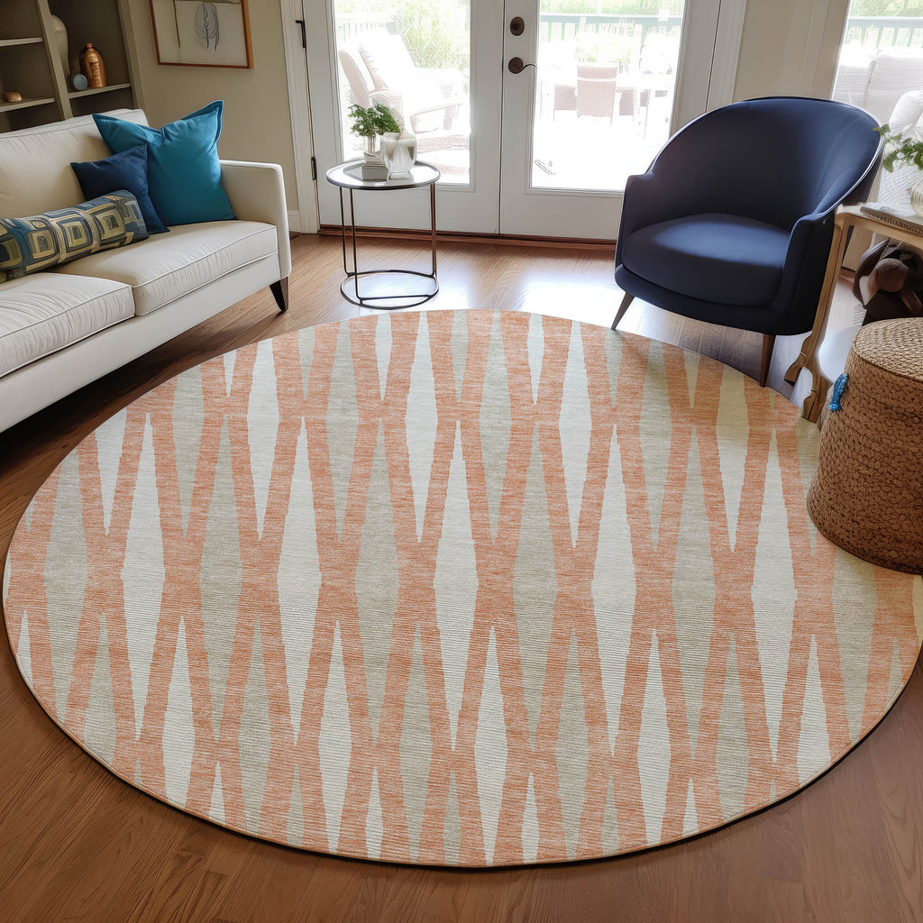 addison chantille acn881 salmon rug