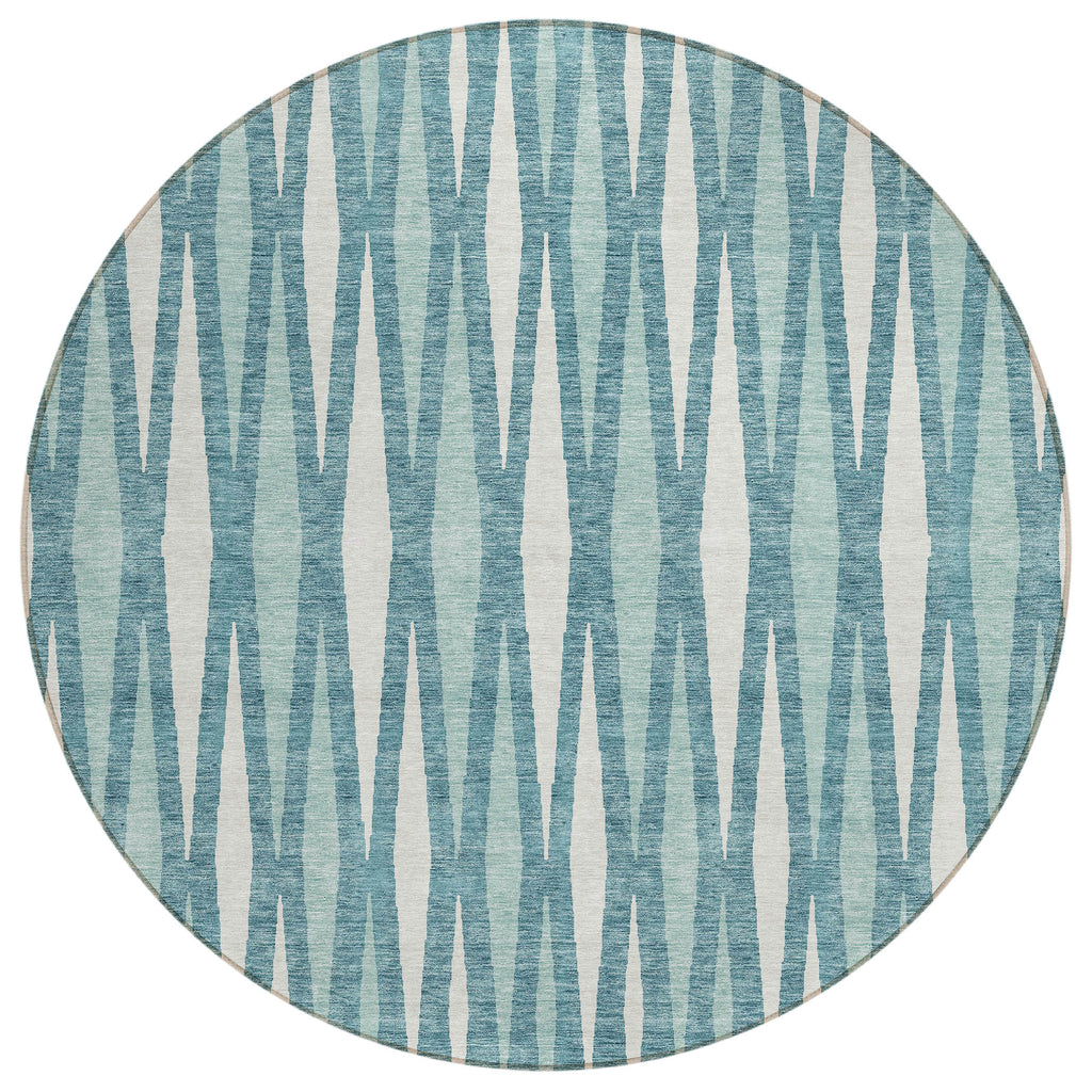 addison chantille acn881 teal rug