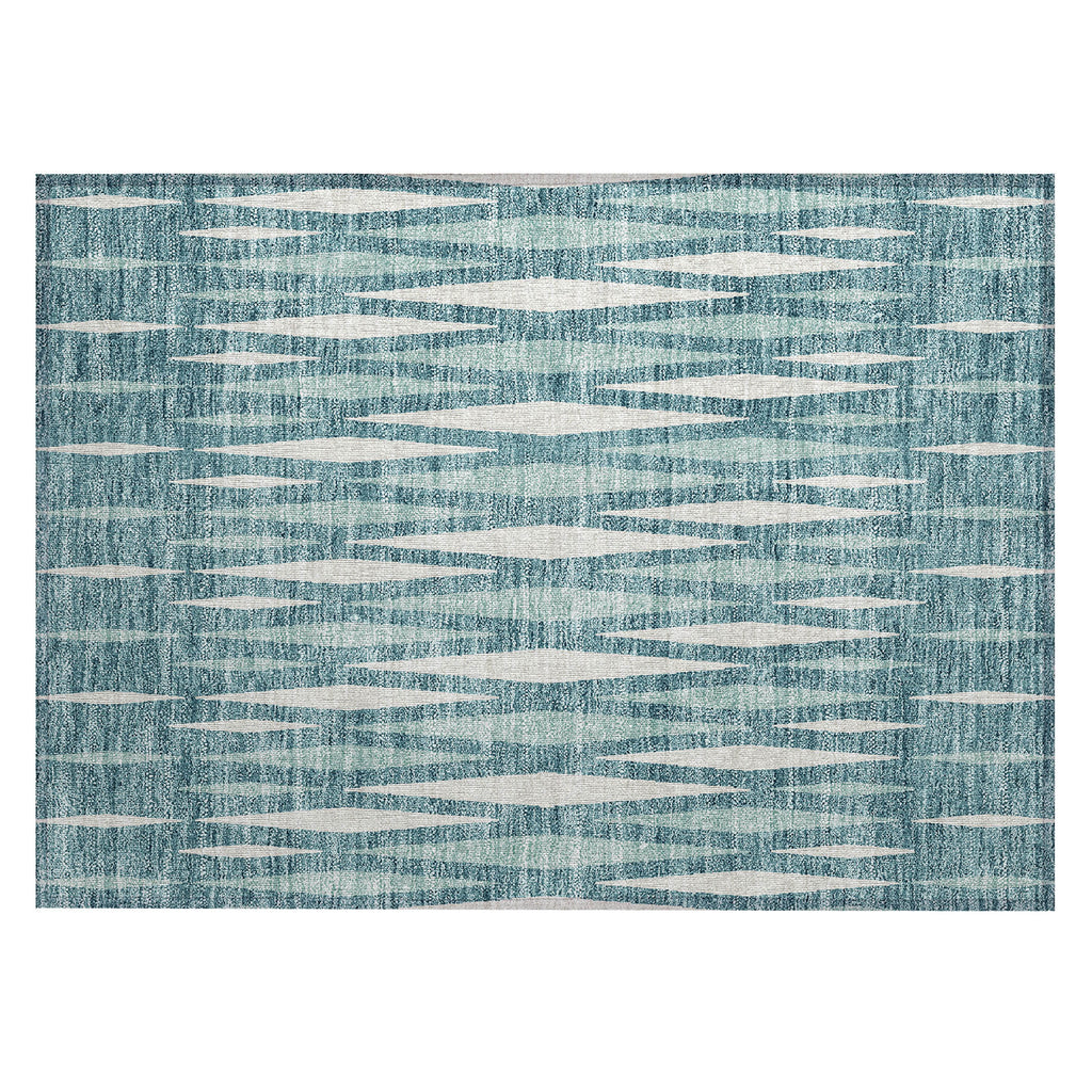 addison chantille acn881 teal rug