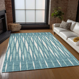 addison chantille acn881 teal rug