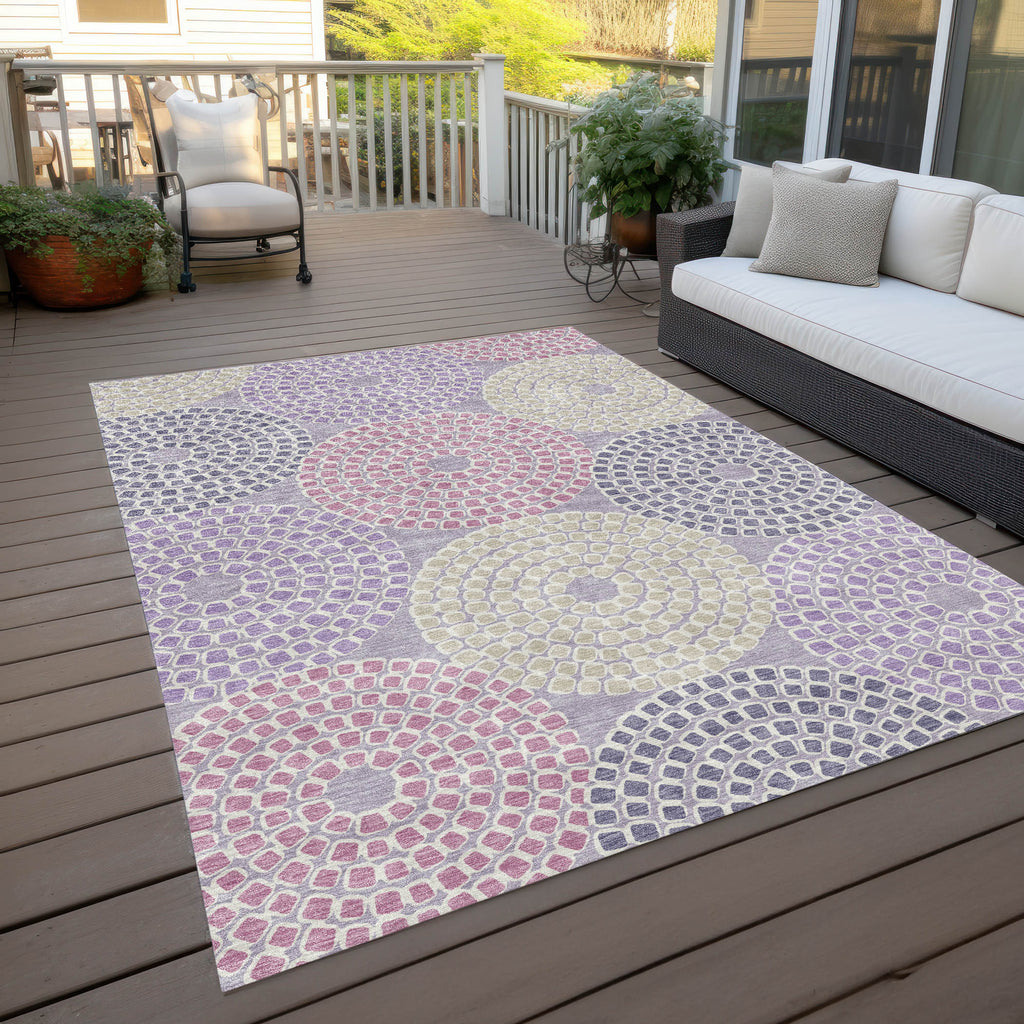 addison chantille acn882 lavender rug
