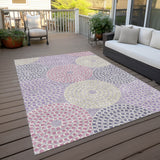 addison chantille acn882 lavender rug