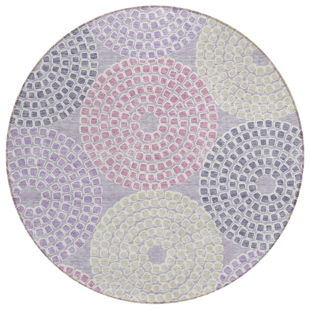 addison chantille acn882 lavender rug