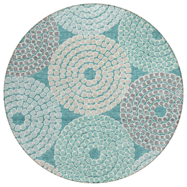 addison chantille acn882 teal rug