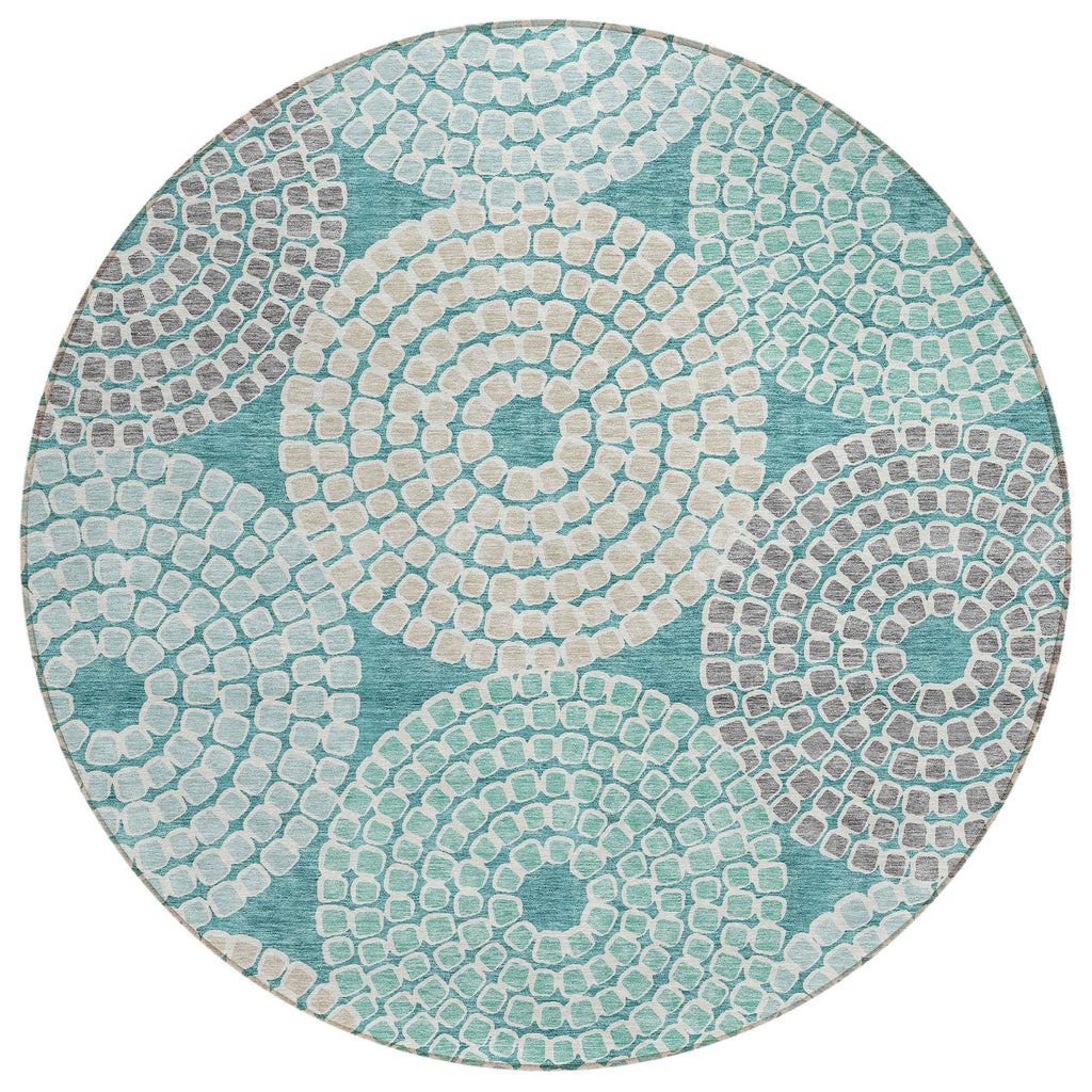 addison chantille acn882 teal rug