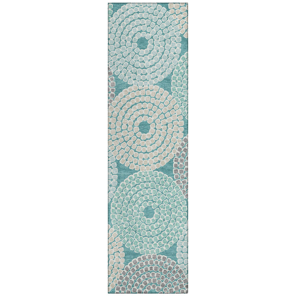addison chantille acn882 teal rug