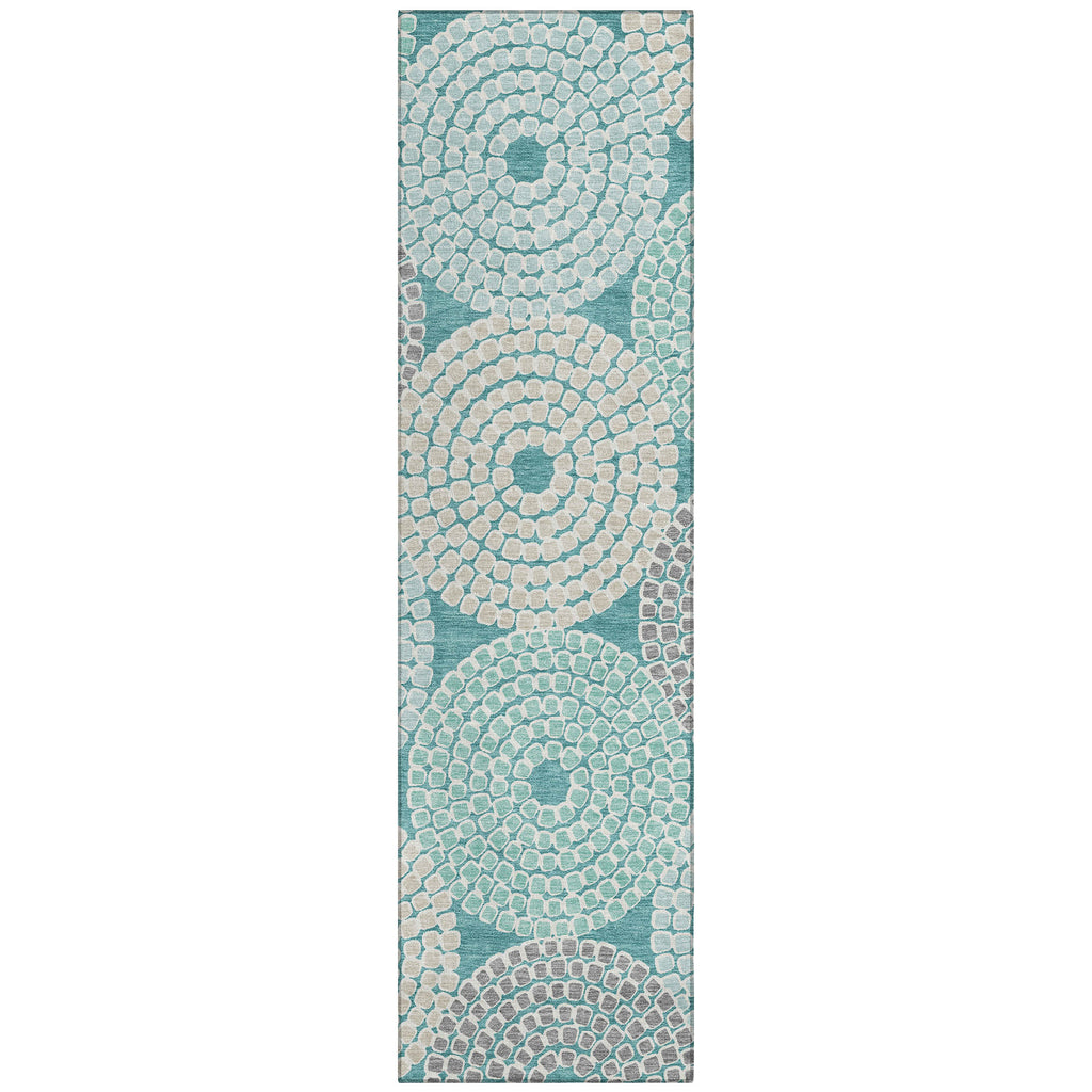 addison chantille acn882 teal rug
