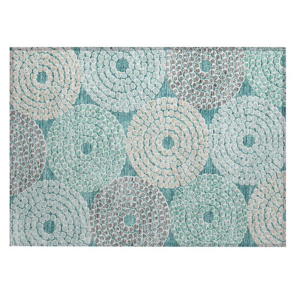 addison chantille acn882 teal rug