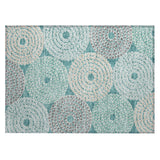 addison chantille acn882 teal rug