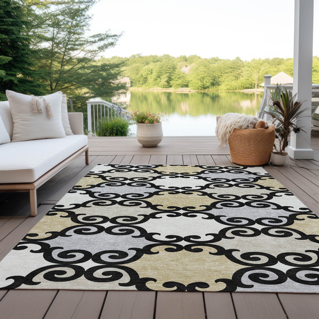 addison chantille acn883 black rug