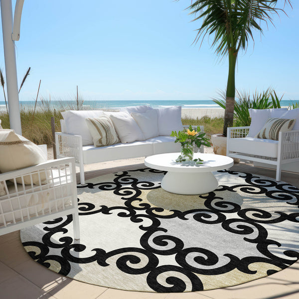 addison chantille acn883 black rug