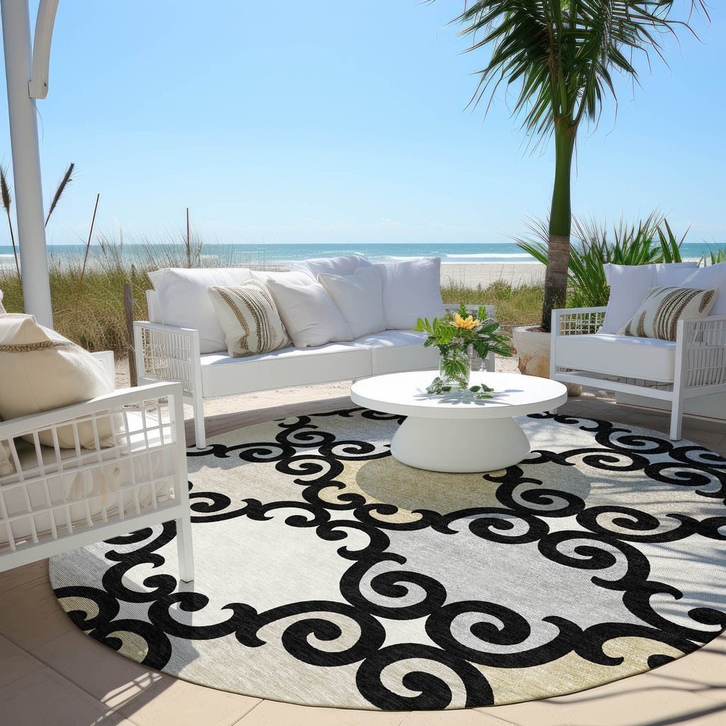 addison chantille acn883 black rug