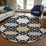 addison chantille acn883 black rug