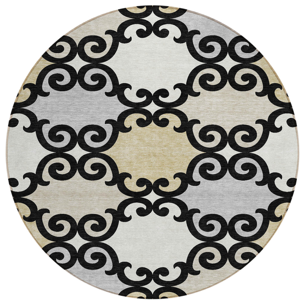 addison chantille acn883 black rug