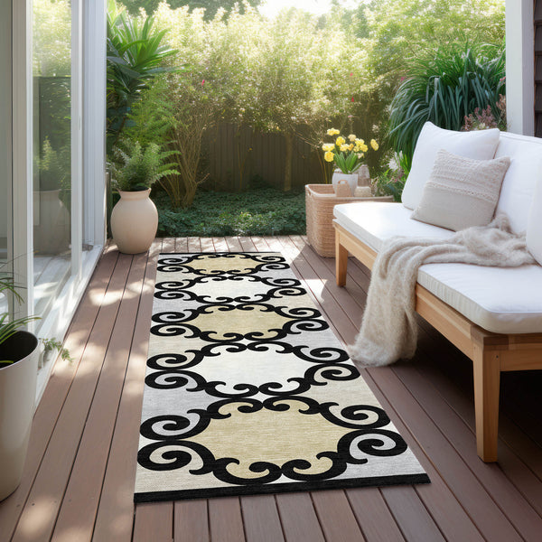 addison chantille acn883 black rug