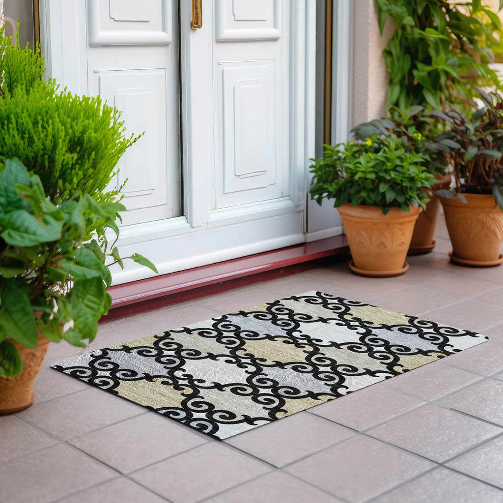 addison chantille acn883 black rug