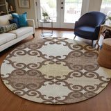 addison chantille acn883 brown rug