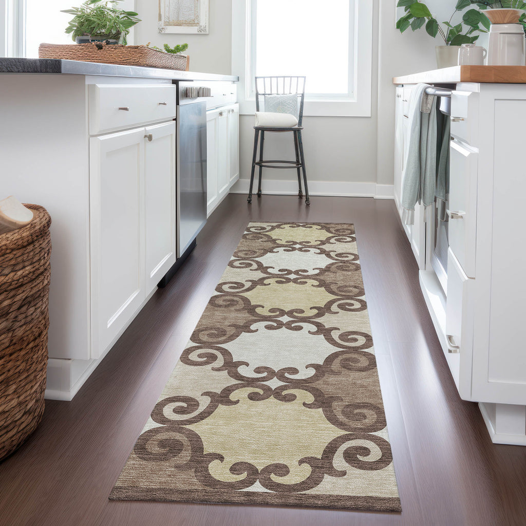 addison chantille acn883 brown rug